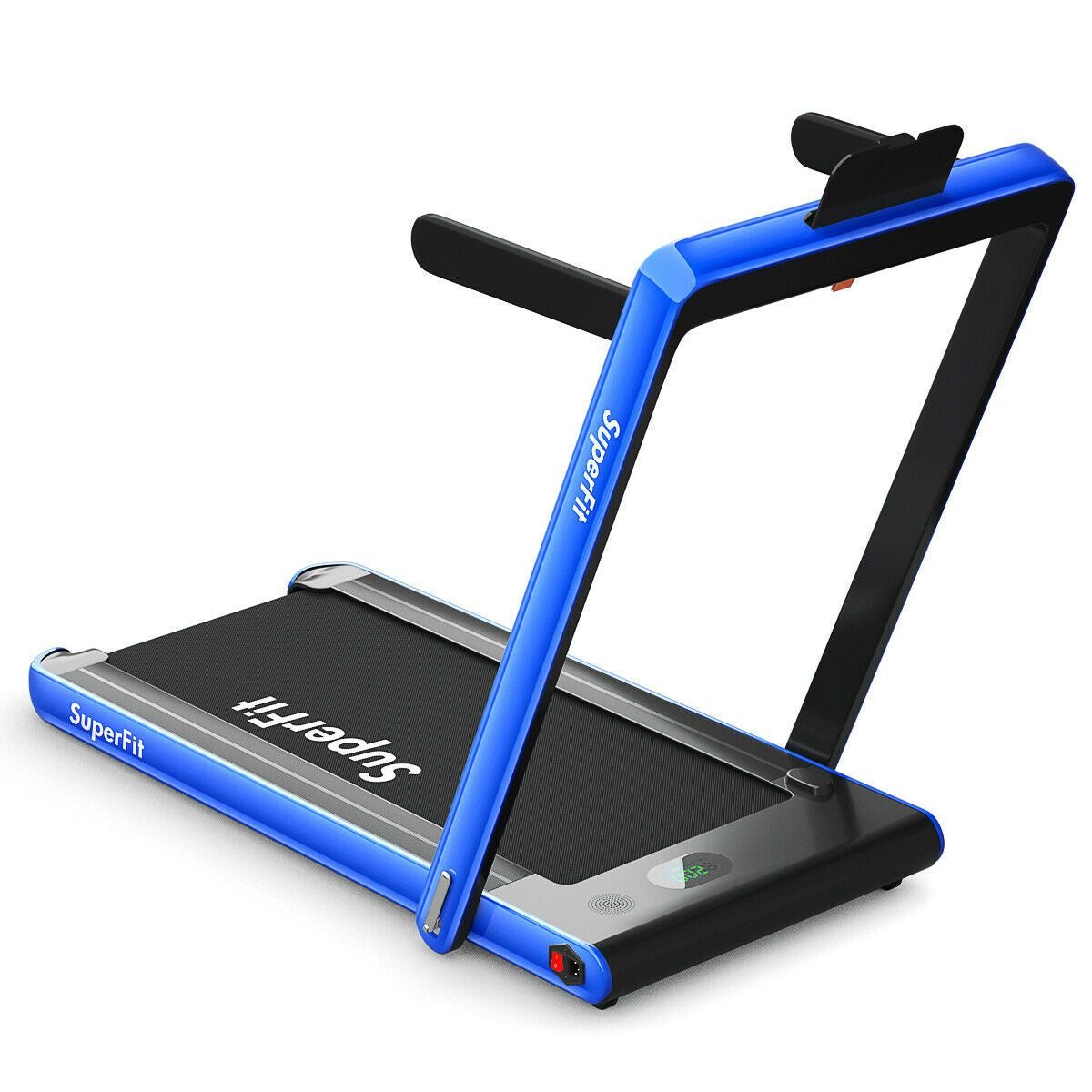 1-12Kph Folding Electric Treadmill with Bluetooth Capability