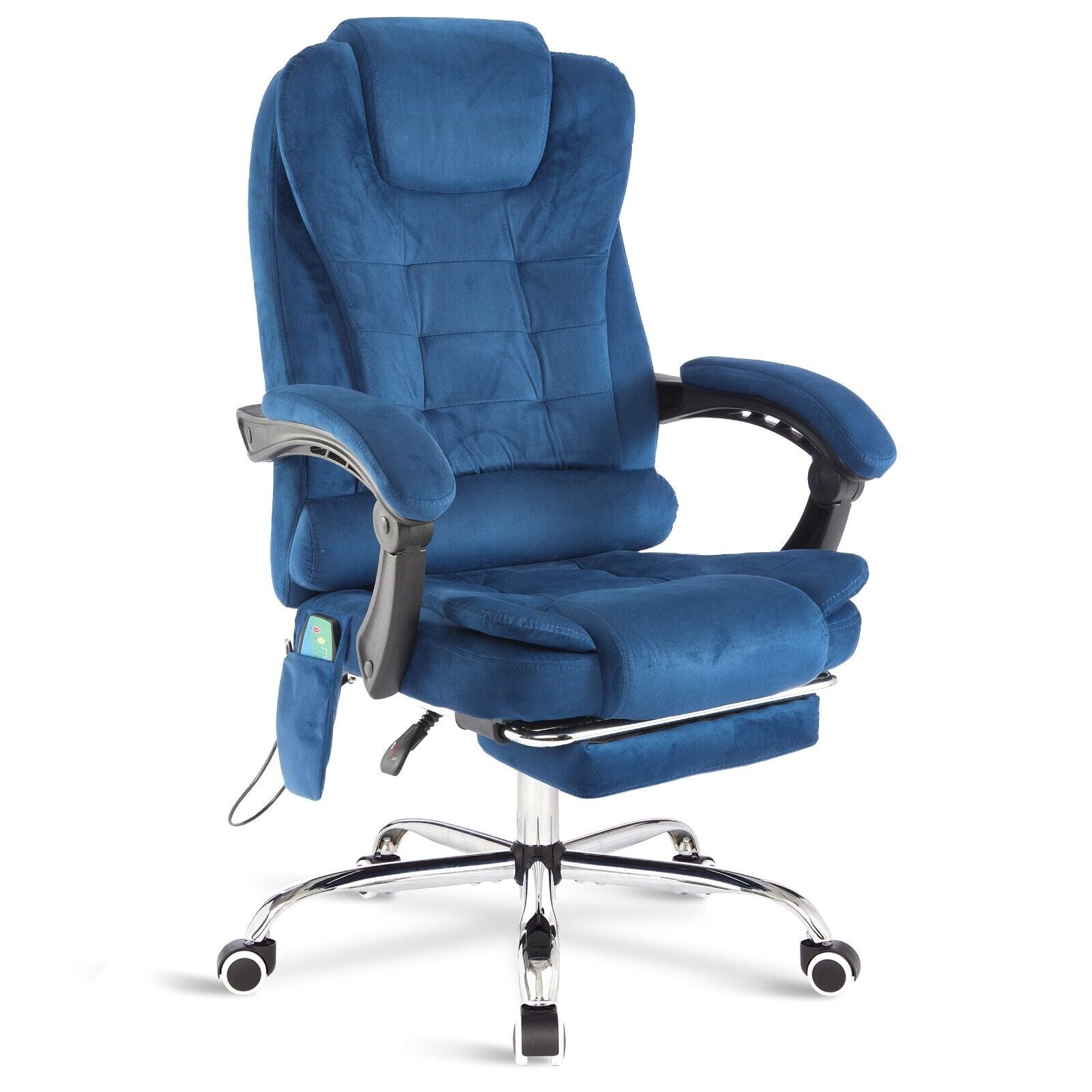 Massage Office Chair Gaming Computer Desk Swivel Recliner Chair Leather Footrest